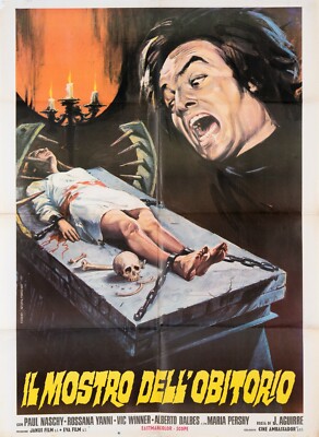 IL MOSTRO DELL' OBITORIO---MANIFESTI CINEMA