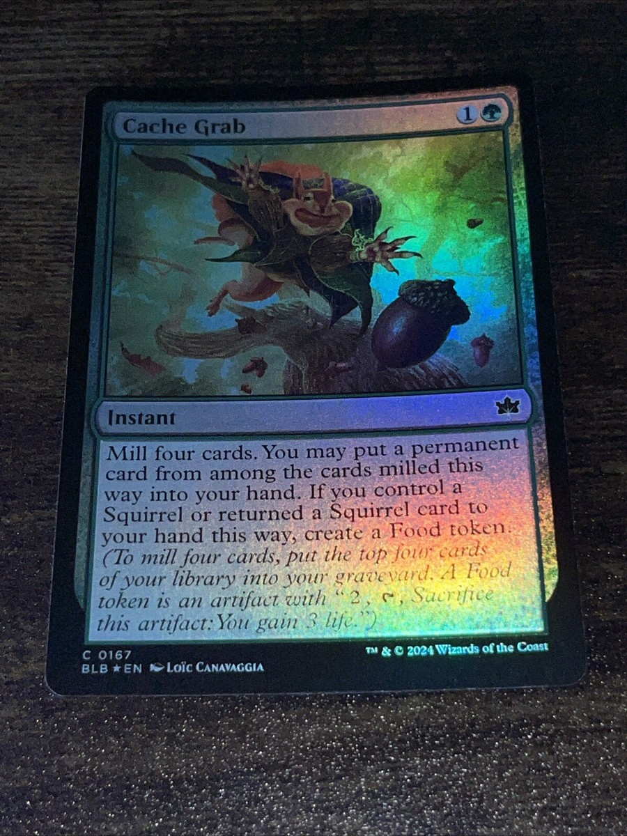 Cache Grab 0167 Foil Bloomburrow BLB MTG Magic The Gathering S3256