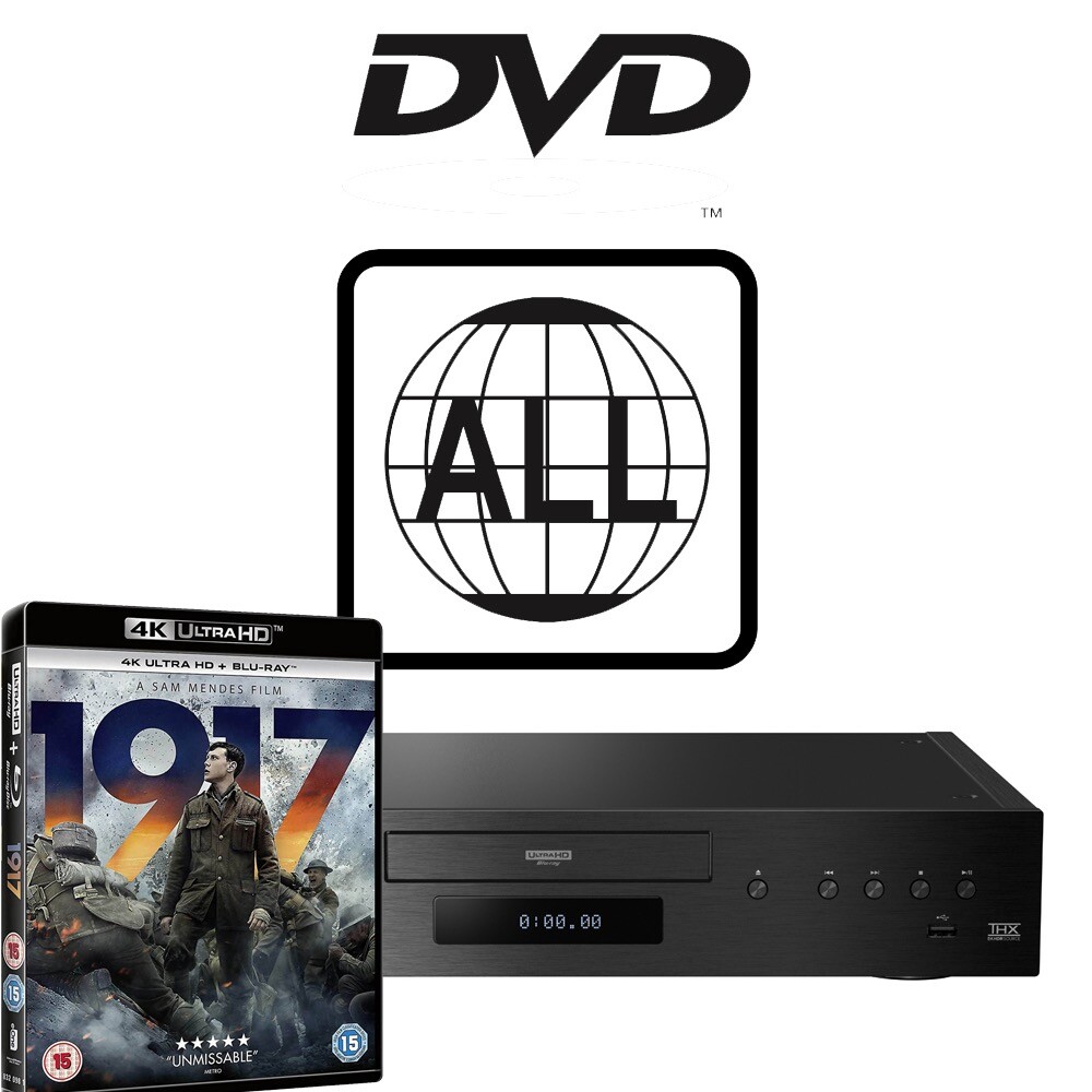 Panasonic Blu-ray Player DP-UB9000 MultiRegion for DVD 4K UHD inc 1917