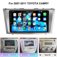 For 2007-2011 TOYOTA CAMRY 9" Android 13.0 Car Stereo GPS WIFI Bluetooth Radio