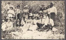 FAMILY/GROUP RPPC Postcard Imperial Brass Manufacturing Co. Chicago Illinois