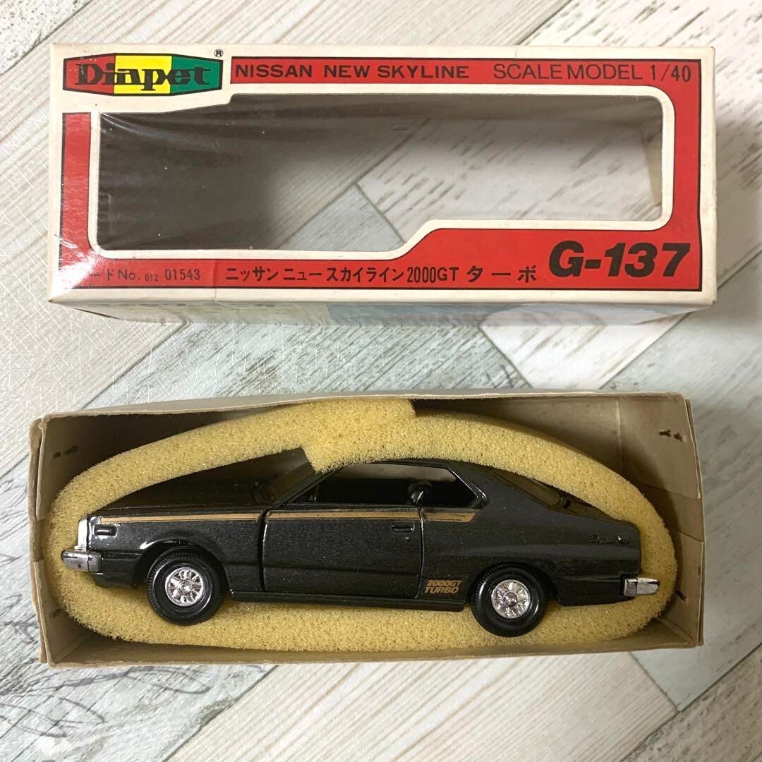 ダイヤペット　日産　ニュースカイライン2000GT ターボ　G-137 1/40 ダイヤペット 日産 ニュースカイライン2000GT ターボ G-137 1/40