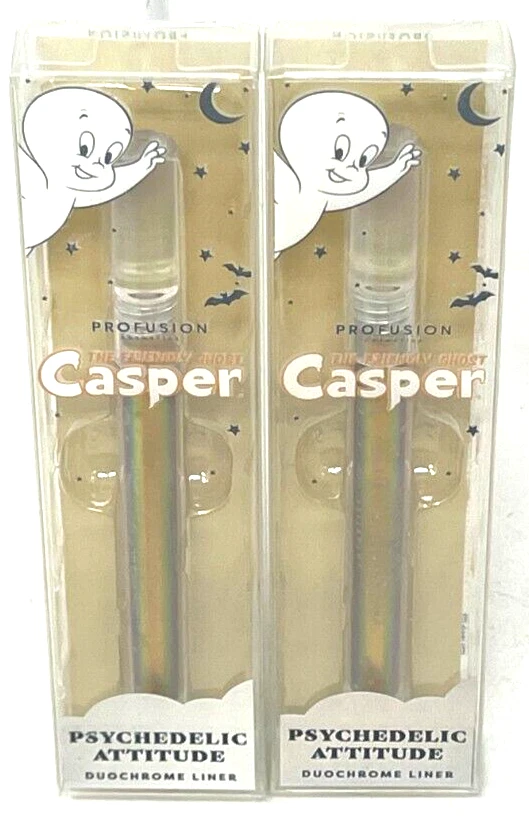 (2) Profusion Casper The Friendly Ghost Duochrome Liner NIP Psychedelic Attitude - Image 2 of 3