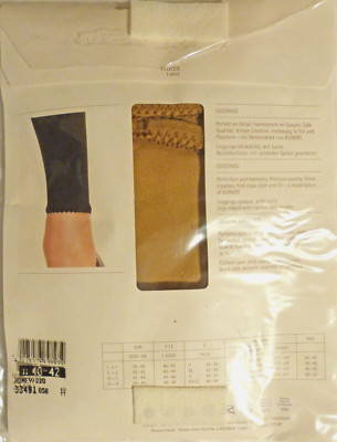 Kunert Medium Size 40-42 Opaque Fashion Leggings in Honey 33491