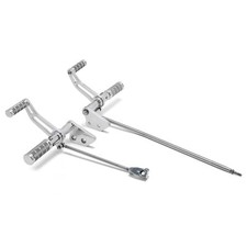 Vorverlegt Fußrastenanlage für Harley Dyna Super Glide FXD Low Rider FXDL 00-17