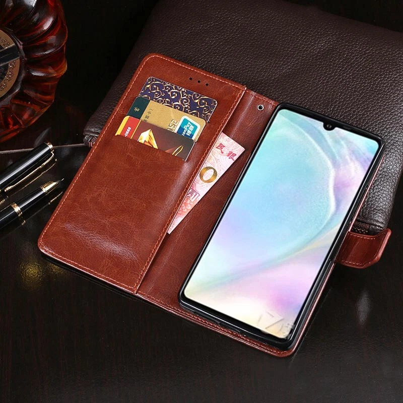 For Huawei P60 P50 P40Pro P30 P20Lite Flip Leather Wallet Stand Phone Case Cover - Image 3 of 4