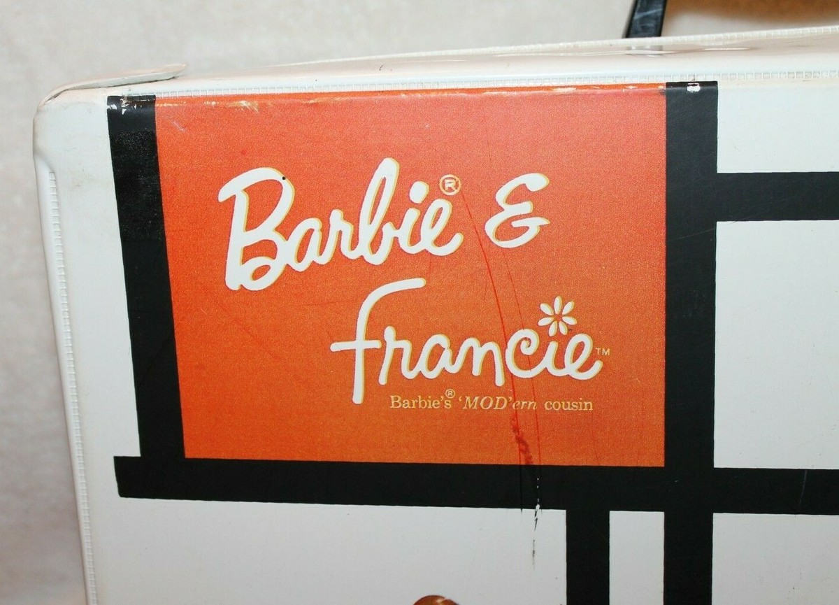 Vintage 1965 Mattel Barbie & Francie MOD'ern Cousin Doll Vinyl