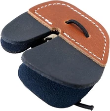 PMZ ArcheryThickened Cowhide Cowhide Finger Guard Protector for Traditional Bow