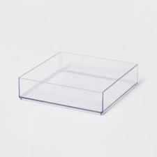 Plastic Organizer Tray Clear