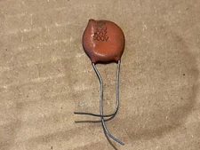 NOS Vintage 1960s Sprague Ceramic Disc .05 uf 500v Capacitor TESTS .047 uf (Qty)