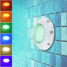 45W RGB Schwimmbad Unterwasser Scheinwerfer Poollampe Beleuchtung 450 LED