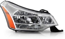 2008-2011 Ford Focus S SE SES SEL Chrome Housing Headlight Headlamp Assembly Rep