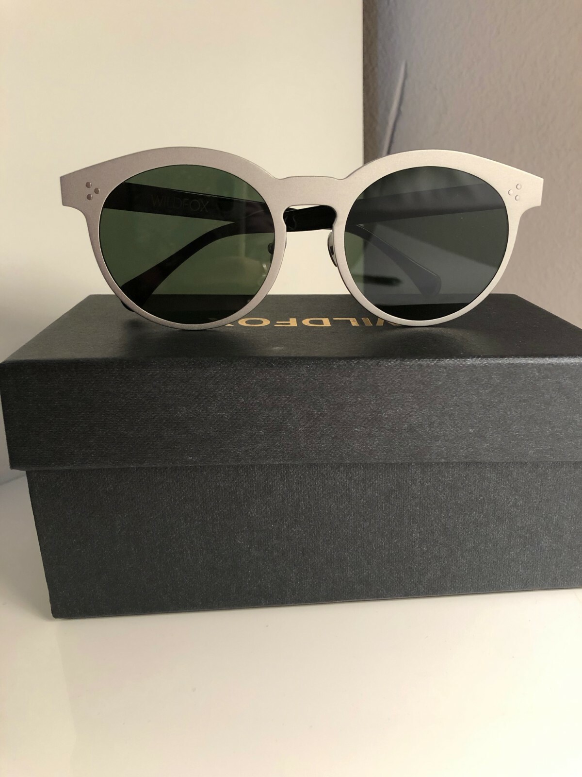 Women's Wildfox Silver Ultra Classic Deluxe Sunglasses image 6