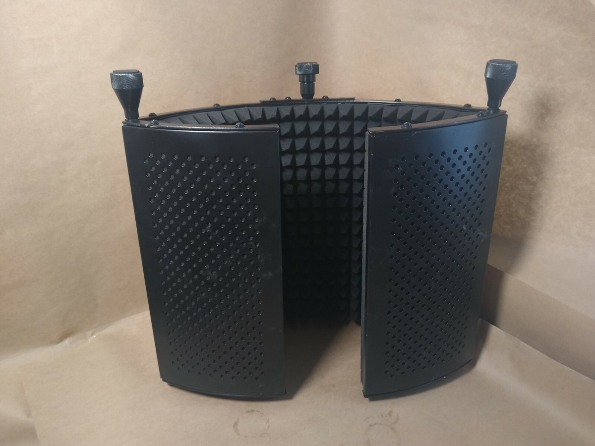 Monoprice Microphone Isolation Shield Acoustic Foam Front 602650