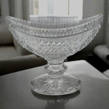 Waterford Crystal Heritage Mini Footed BOAT BOWL Ireland Original Box