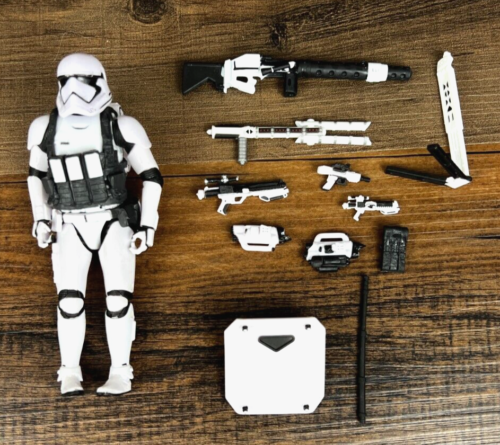 Star Wars Black Series Amazon Excl Deluxe First Order Stormtrooper with Gear 6"