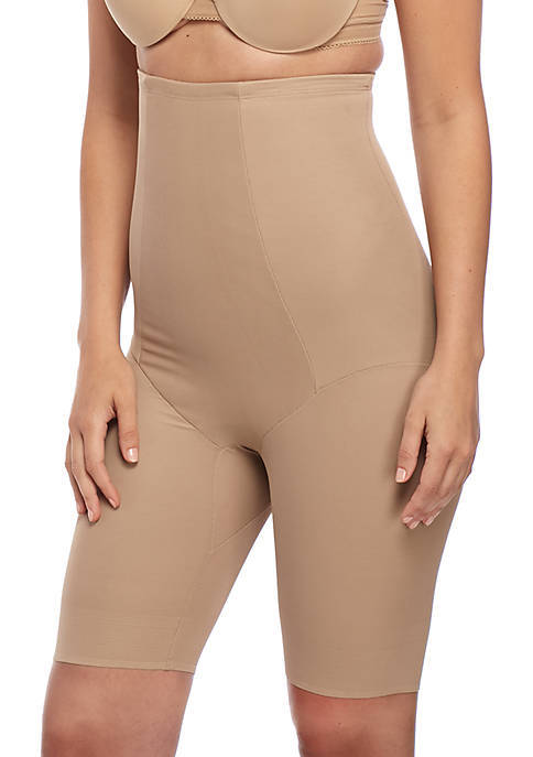 Miraclesuit 294238 Women Hi-Waist Long Leg Shapewear Nude Size L