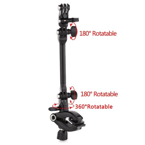 360° drehbar Jam Musikinstrument Gitarre Trommel Klemme Halterung Arm für GoPro DJI - Bild 2 von 8
