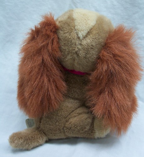 VINTAGE Walt Disney Lady and the Tramp LADY DOG 7" Plush STUFFED ANIMAL Toy - Picture 2 of 3