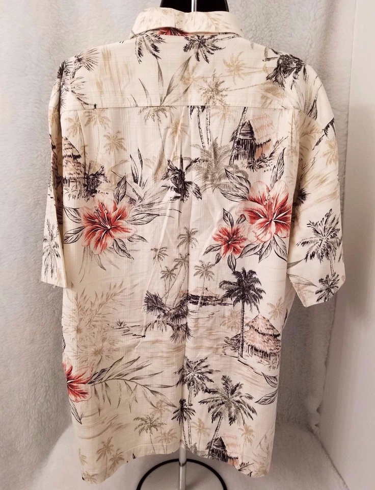 Clear Water Outfitters Resort Collection 男式衬衫 L 码大号夏威夷 — 第 3/3 张图片