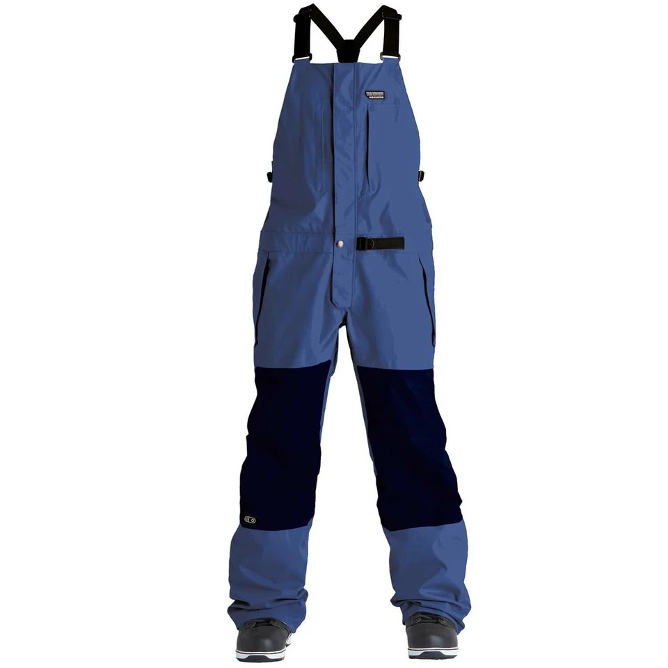 AIRBLASTER Mens 2022 Snowboard Snow STRETCH KRILL BIB Pants - Navy
