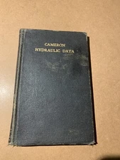 Cameron Hydraulic Data Ingersoll-Rand Company Book Cam Pump Division 1951 249ppS