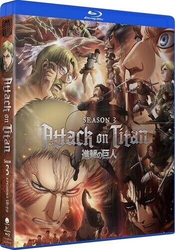 Attack On Titan: Complete Season 3 (Blu-ray) for sale online