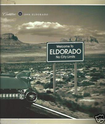 Auto Brochure - Cadillac - Eldorado - 1998 (AB736) OS