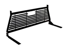 RKI WG10B Black Rear Window Grille and Ladder Rack