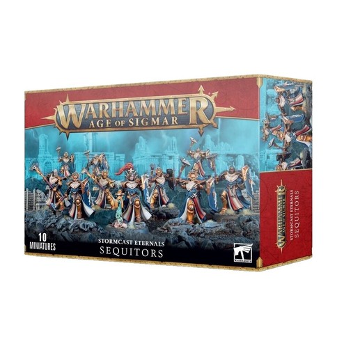Figurines Warhammer AoS – Sorcier Astromancer Monté, Empire Old World, Peint