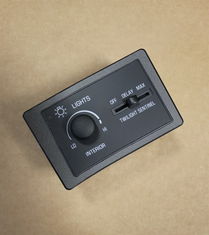 Interruptor de tablero de faros GM Cadillac 3540164 Interruptor de atenuación de cúpula de faros OEM Foto 2 de 4