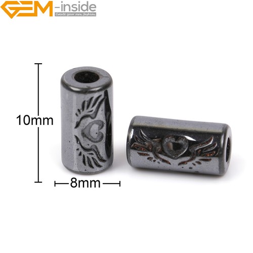 Cuentas de hematita negras naturales fabricación de joyas poder energía chakra 15" moneda cruz - Imagen 92 de 360