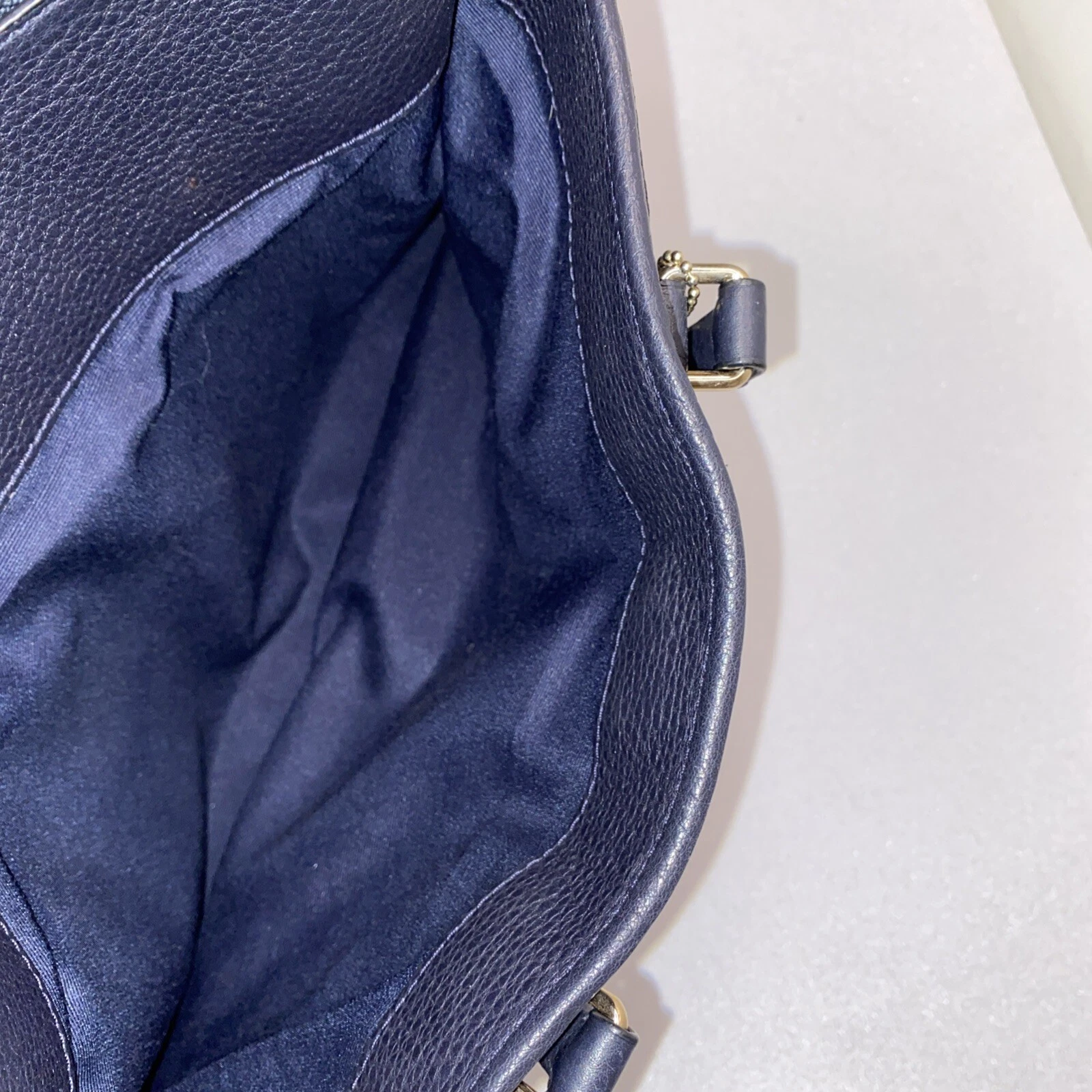 Borsa Coach F35185 logo 2 vie in pelle usata