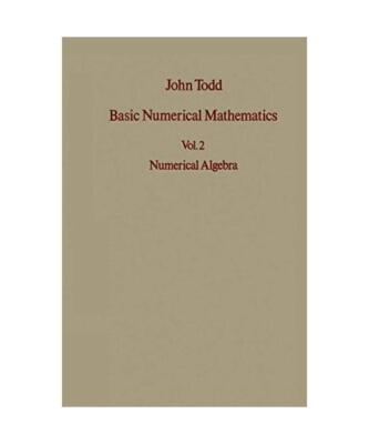Basic numerical mathematics / Basic Numerical Mathematics: Vol 2: Numerical Alge