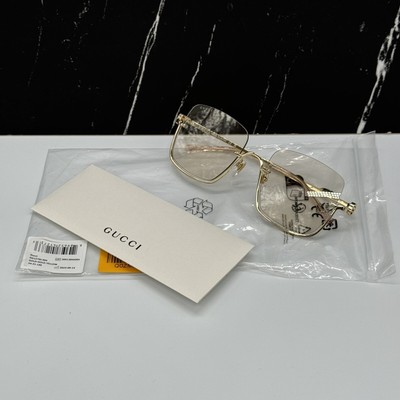 NEW GG1279S 004 GUCCI GOLD NUDE SQUARE WOMEN GUCCI
