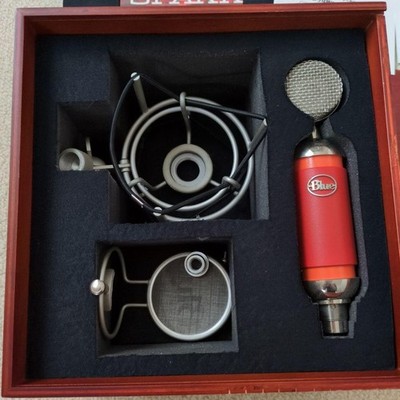 Blue Spark Solid State Cardioid Kondensator Mikrofon gebraucht mit Koffer...