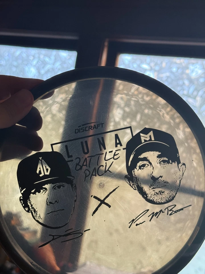 Discraft Battle Back Luna and UltraLuna 175g  1 of 250 SMOKE - NEW Ultrastar set - Image 3 of 4