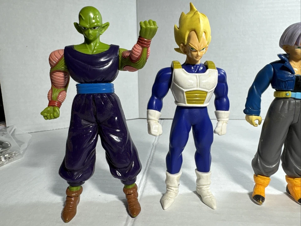 Lote De 5 Figuras De Acción De PVC De Colección DragonBall Z Bandai Sin Marcas Raras Foto 2 de 4