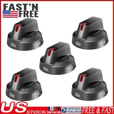 Maple Bay DG64-00473B Upgraded Samsung Oven Knob Replacement Parts 5-Pack Range