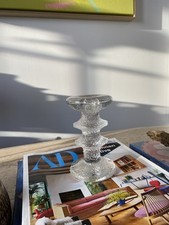 Vintage IITTALA Finland FESTIVO Scandinavian CANDLE HOLDER By TIMO SARPANEVA Aus