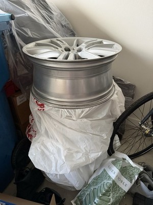  OEM BMW E90 E92 Rear Wheel Rim Style M Spider Spoke 193 Silver R18x8.5'' ET:37 *