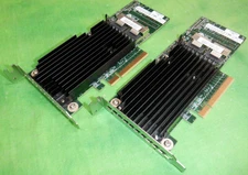 G35828-312 8 port SAS 6Gbps PCI-E RAID Controller Low Profile    LOT OF 2