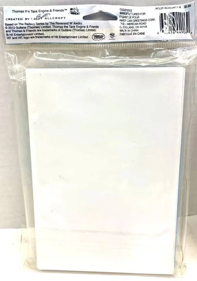 Thomas & Friends Birthday Party Invitations Thomas Tank Engine 16 Ct NIP - Image 2 of 4