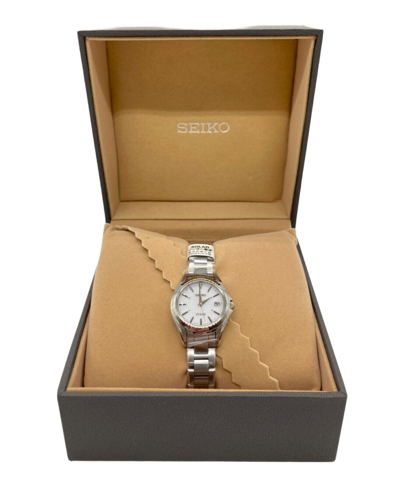 SEIKO ExceLINE Wrist Watch SWCW095 from Japan #101 image 7