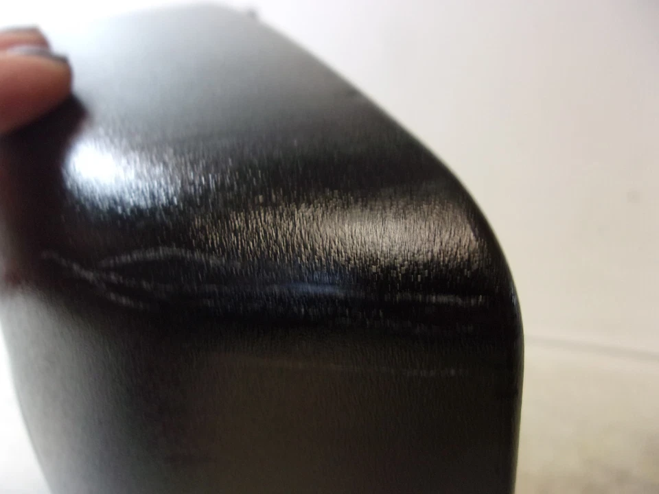 2007 - 2017 Jeep Patriot Driver LH Manual Black Textured Door Mirror OEM - Image 3 of 4