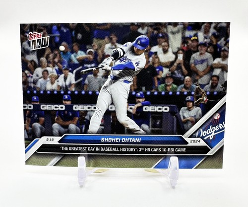 2024 Topps NOW Baseball #723  SHOHEI OHTANI  [Greatest Day In Baseball History]