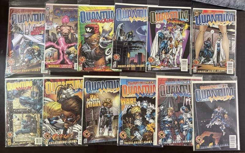 Quantum & Woody Lot Of 17 Acclaim Comics (1997) | See Photos