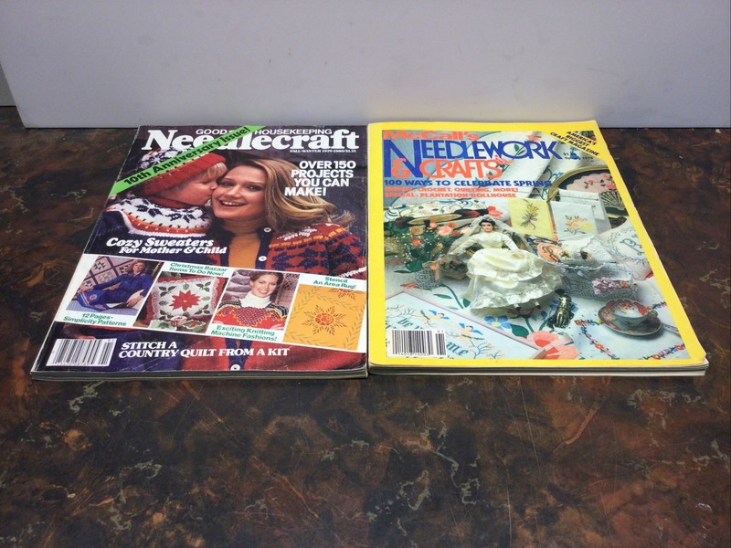 Nicoles Needlework And Crafts & Good Housekeeping Needle Craft Magazines