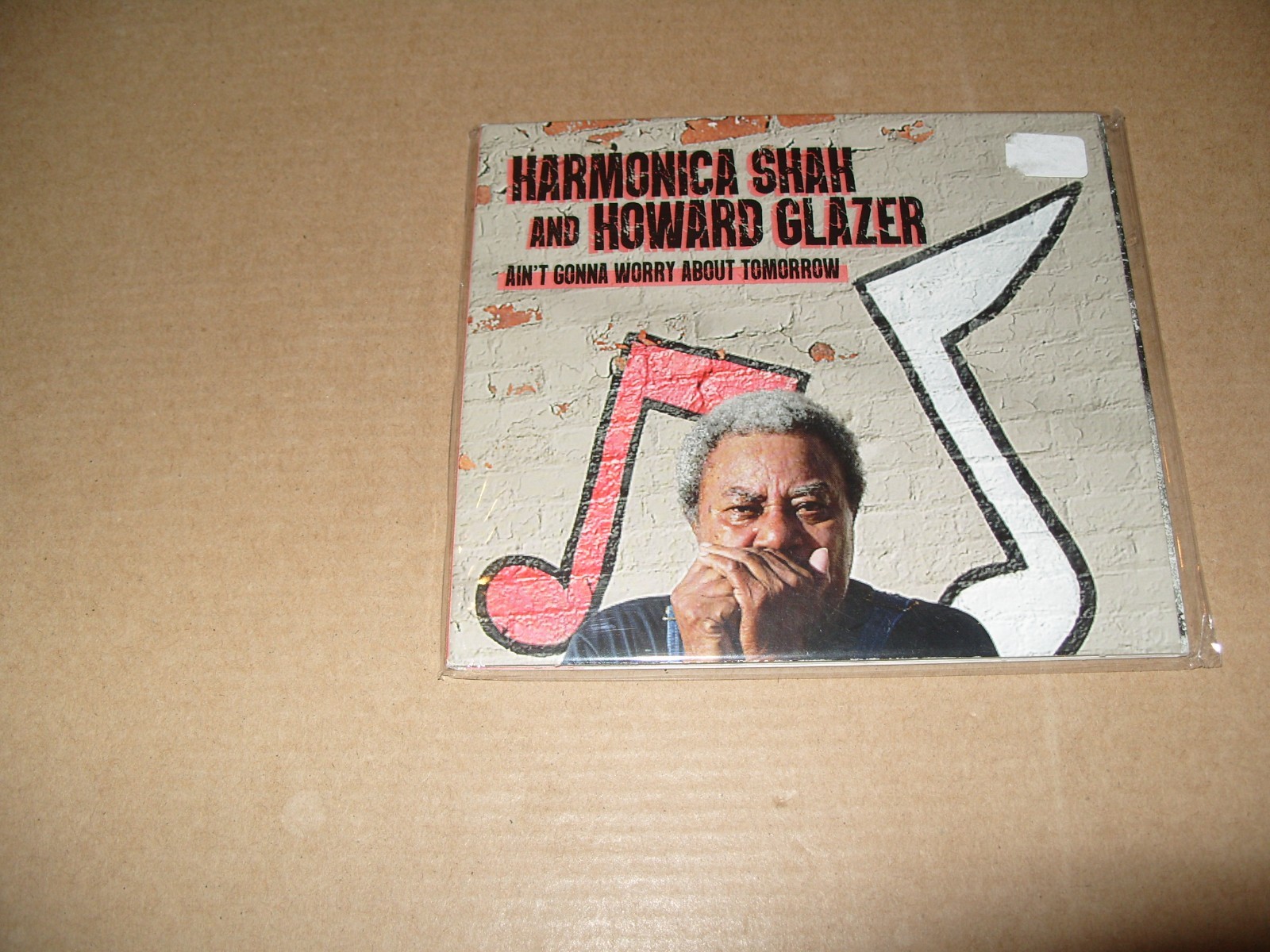 HARMONICA SHAH: AIN'T GONNA WORRY ABOUT TOMORROW-CD VG+/DIGIPAK EX. (M1)