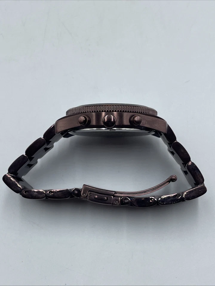 Fossil Womens Watch Dual Time 24H Day Date 39mm Case ES4110 Quartz Analog - image 4 of 4